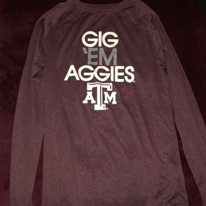 Maroon Texas A&M Dri-Fit Shirt